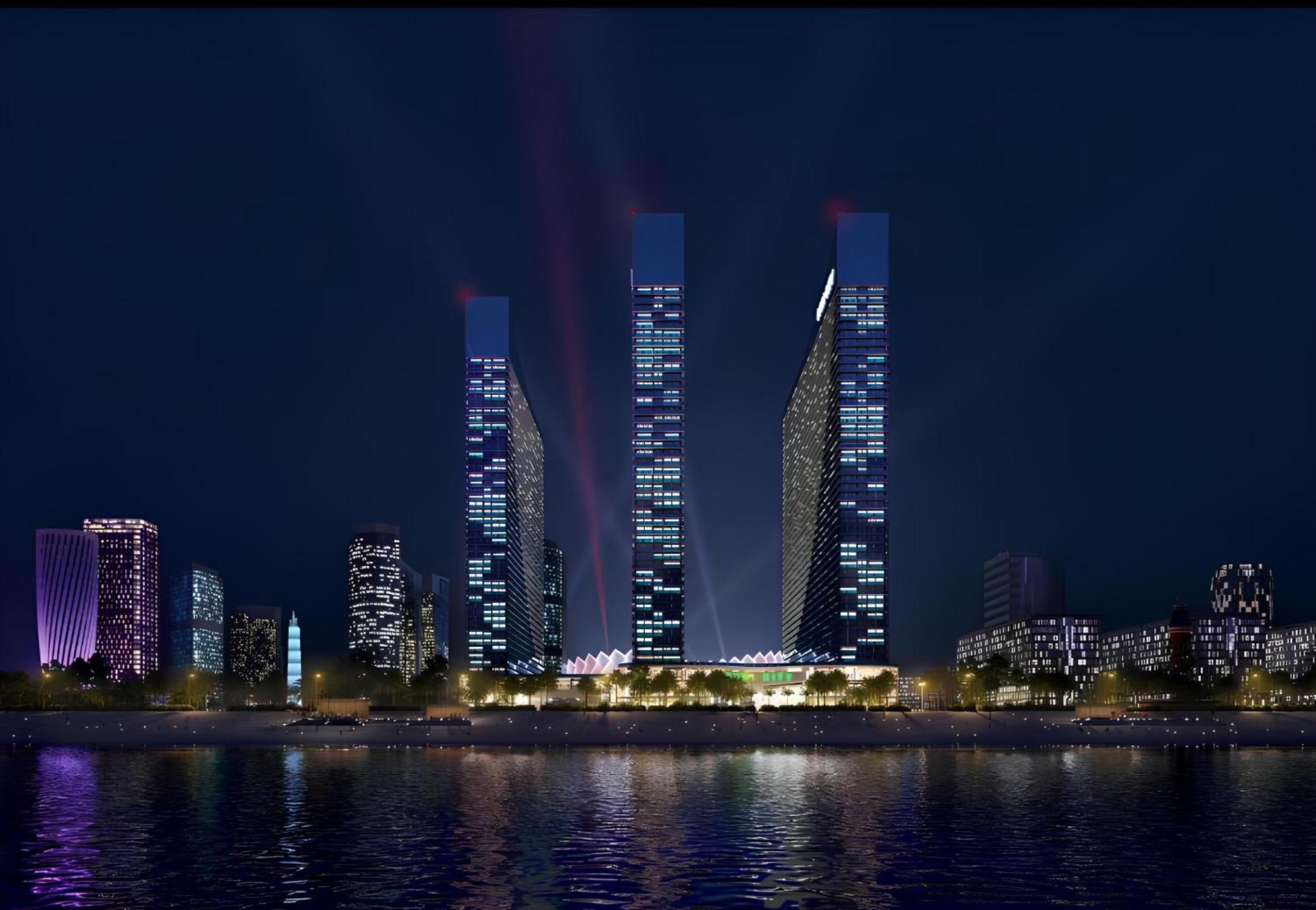 바투미 Orbi City Black Sea View 아파트 외부 사진